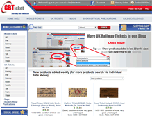 Tablet Screenshot of gbticket.com